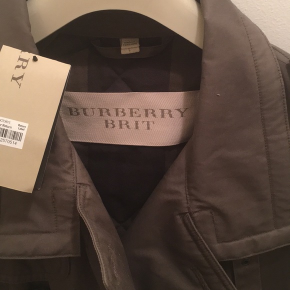 Burberry Brit Men’s Jacket NWT Size L - Picture 2 of 4